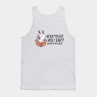 Alpaca - Adventure you say? alpaca my bags Tank Top